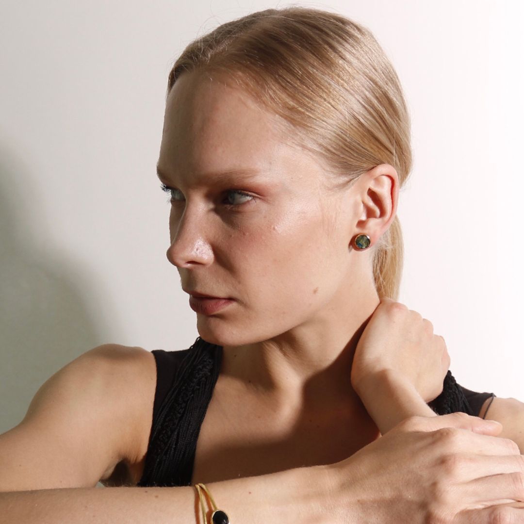 MIA, ARETES CON PIEDRAS NATURALES