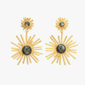 ALESSIA, ARETES CON PIEDRAS NATURALES