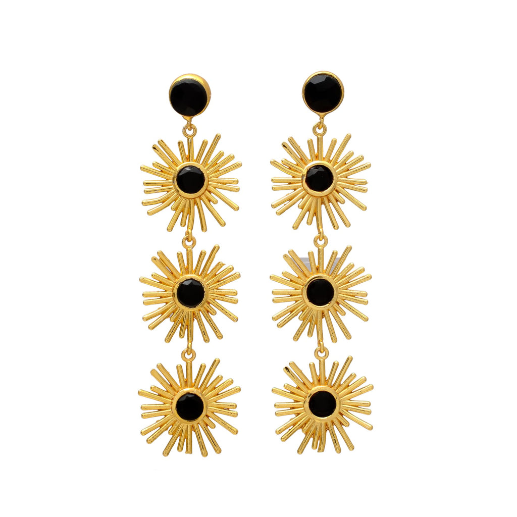 ALEXA, ARETES CON PIEDRAS NATURALES