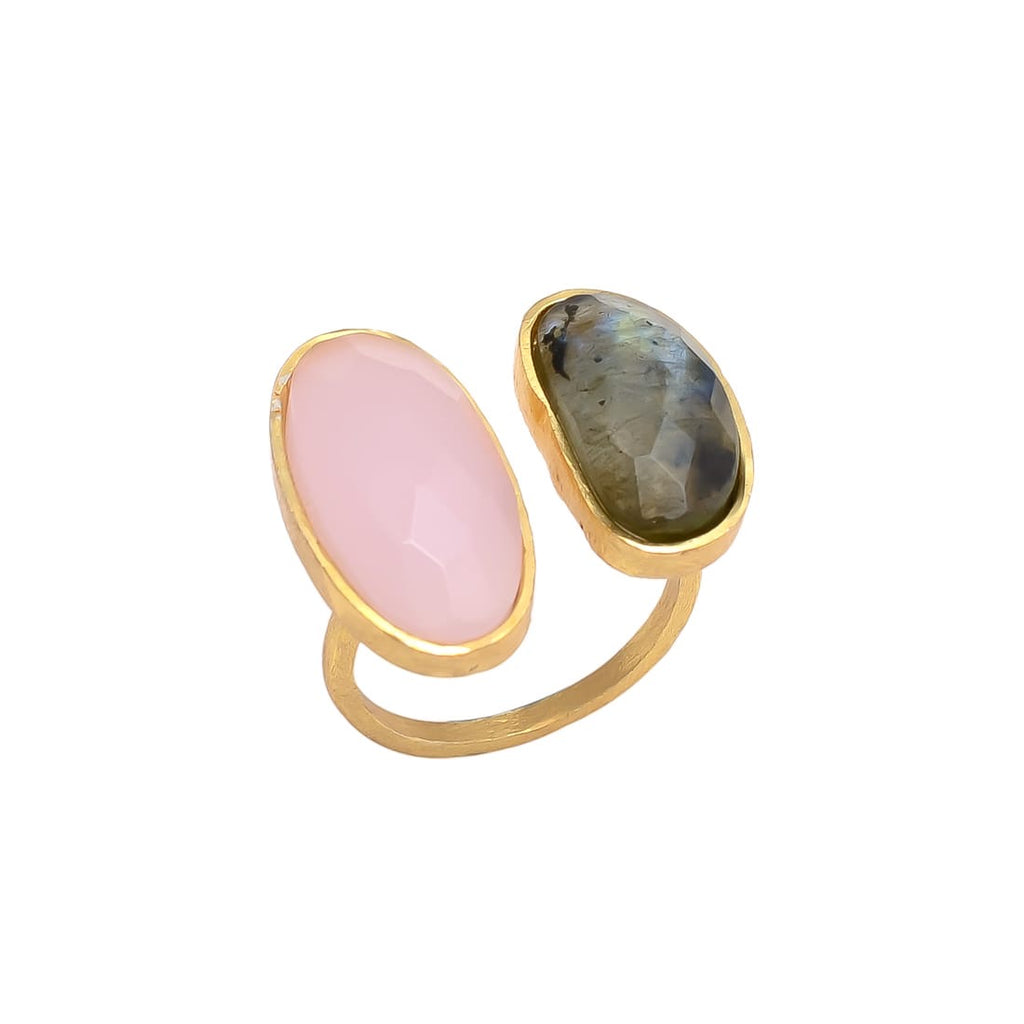 ALLEGRA, ANILLO CON PIEDRAS NATURALES
