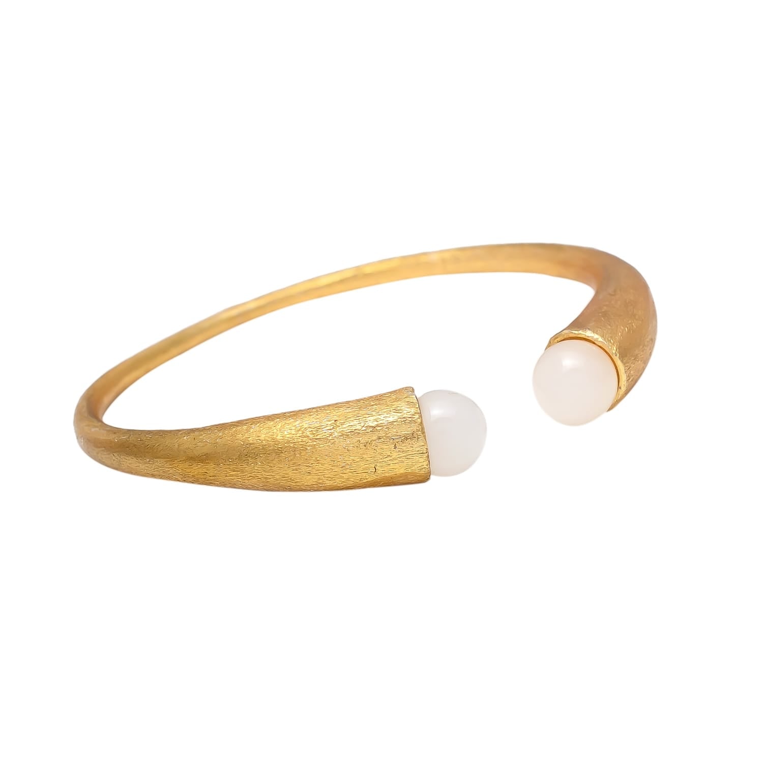 DANIELLE, BRAZALETE CON PIEDRAS NATURALES Y BAÑO DE ORO