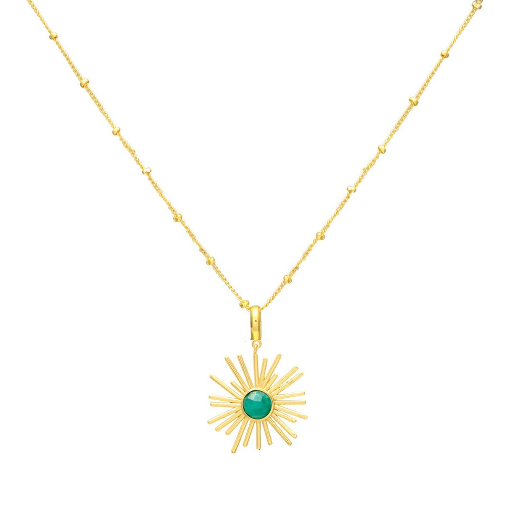 COLLAR ALESSIA  con piedras naturales