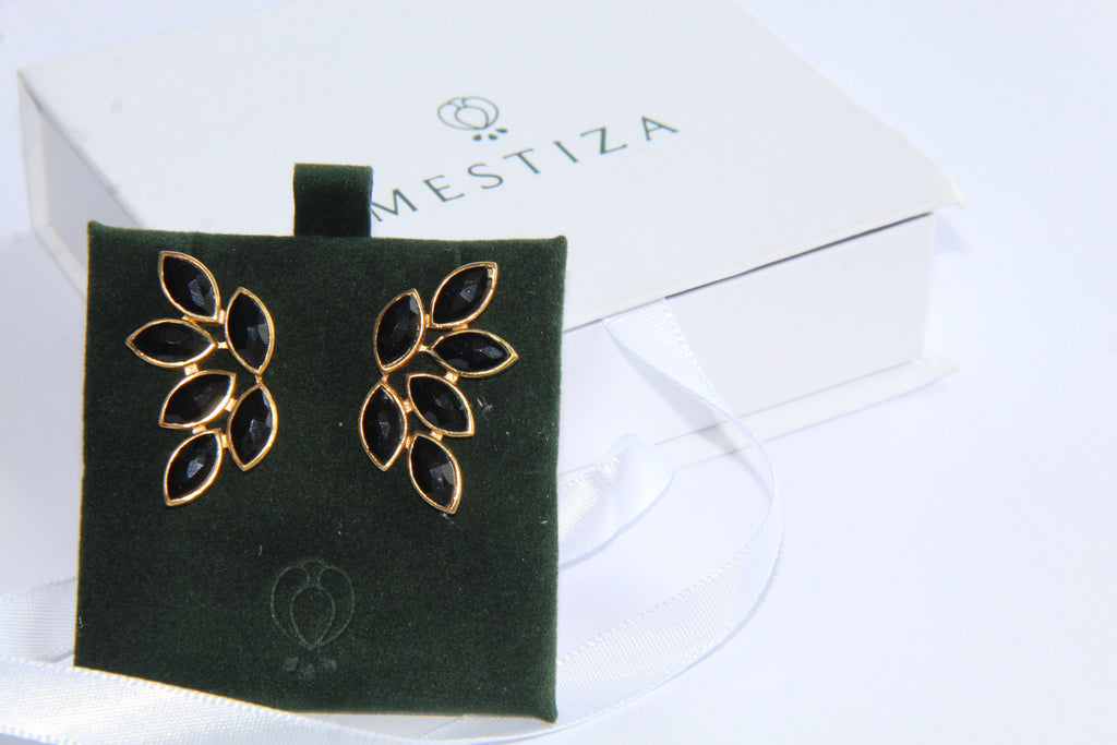 SOFIA, aretes con piedras naturales