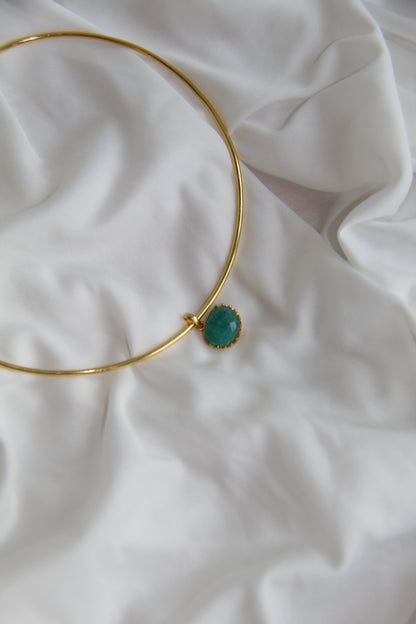 COLLAR LARISSA, desmontable con piedras naturales.