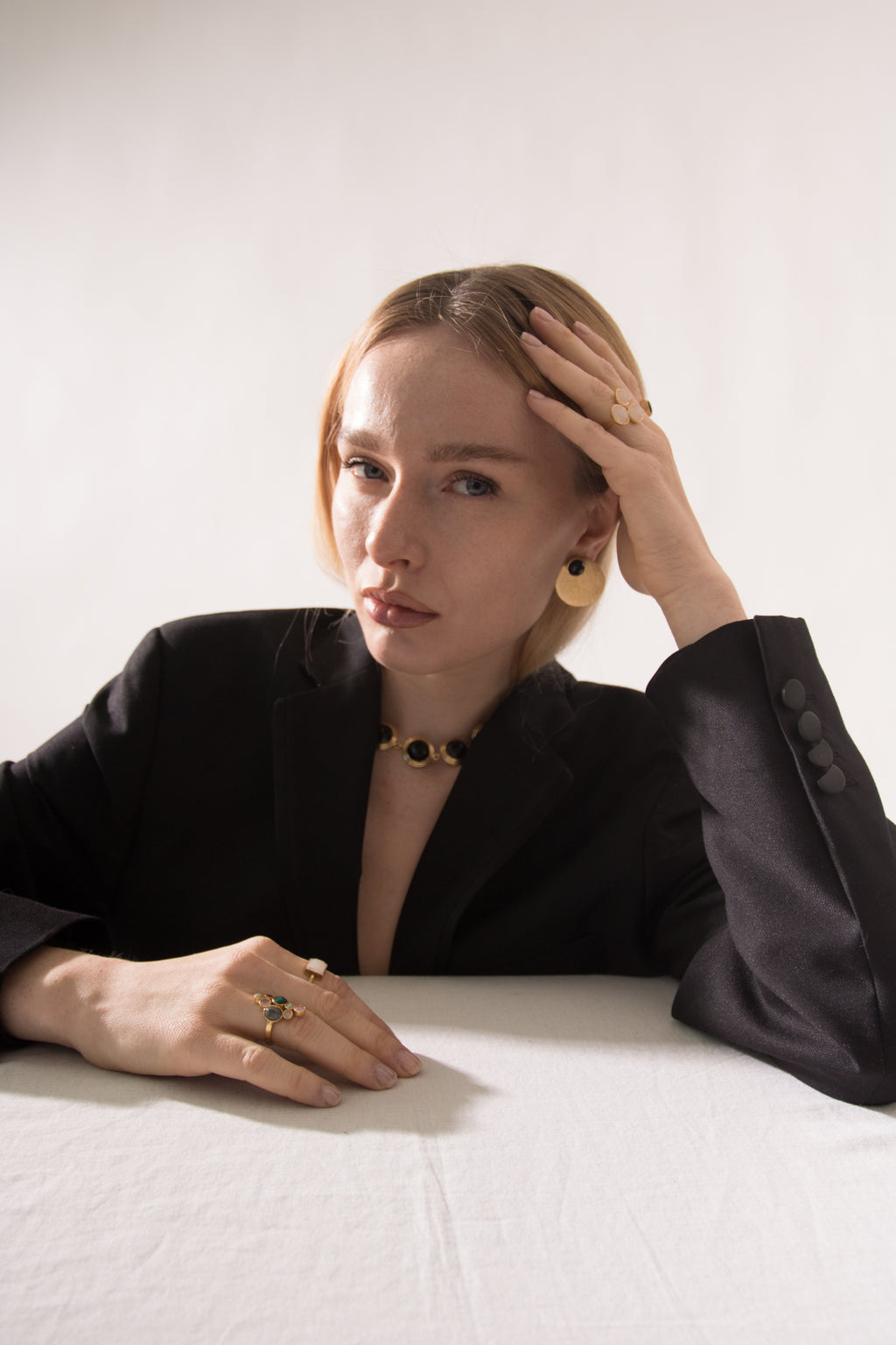 MINI TATIANA, ARETES DESMONTABLES CON PIEDRAS NATURALES