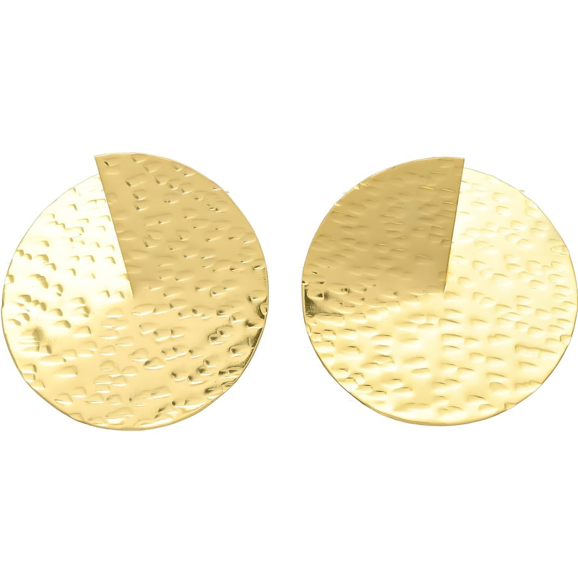 MAXI DHARMA, ARETES CON BAÑO DE ORO