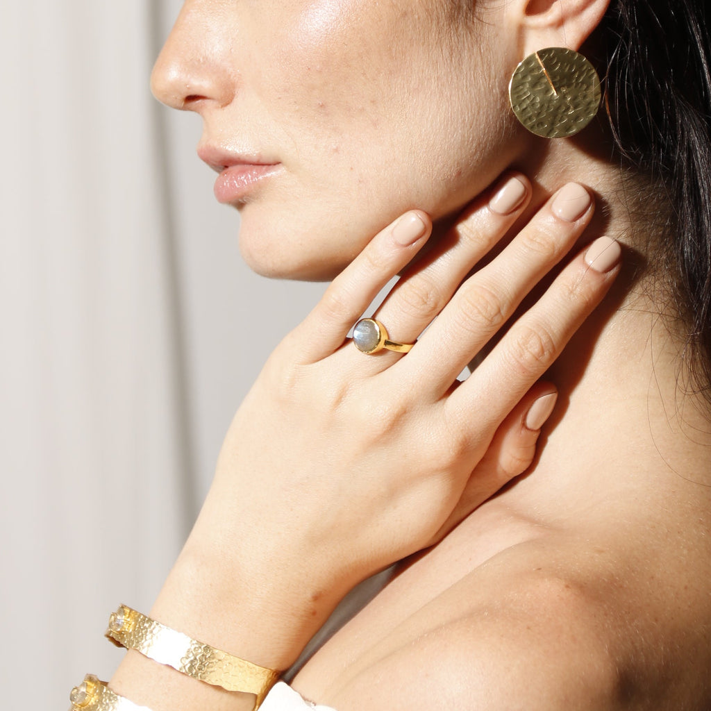 ANNA, ANILLO CON PIEDRAS NATURALES