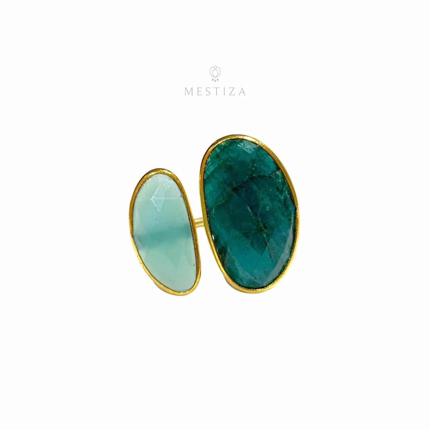 ALLEGRA, ANILLO CON PIEDRAS NATURALES