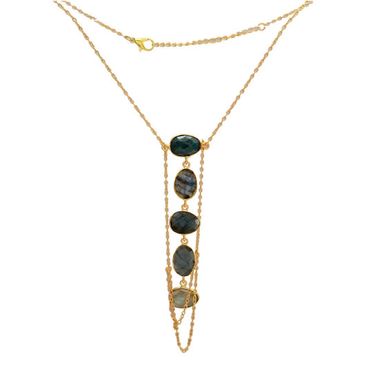 ANABELLA, COLLAR CON PIEDRAS NATURALES