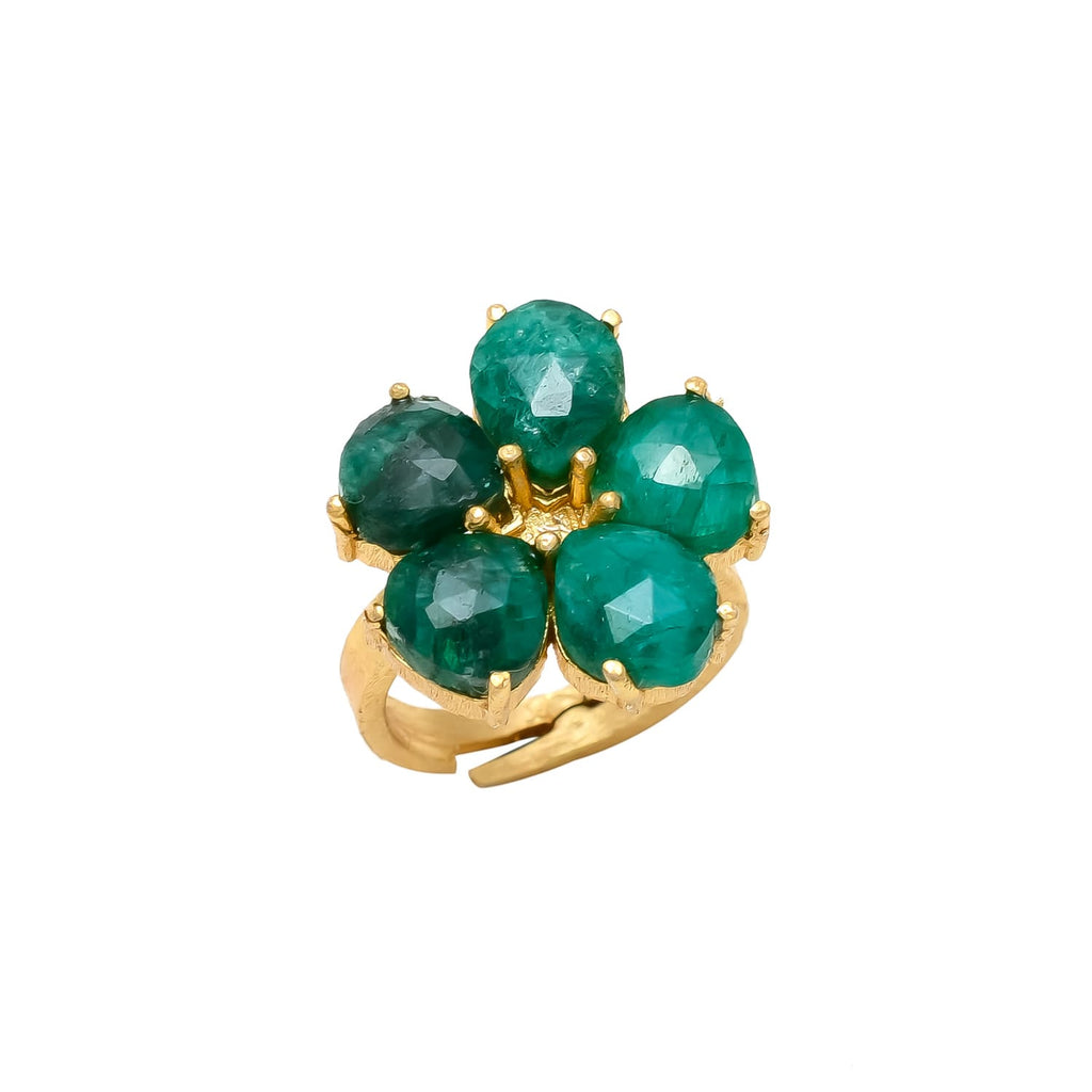 FLORENTINA, ANILLO CON PIEDRAS NATURALES