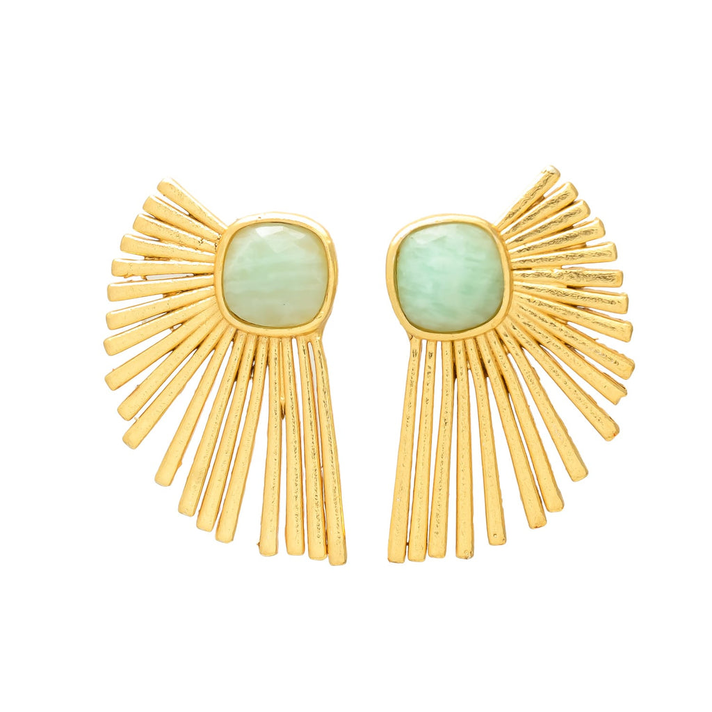 STELLA, aretes con piedras naturales