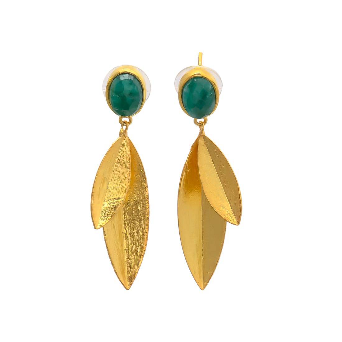 CAMILA, ARETES CON PIEDRAS NATURALES