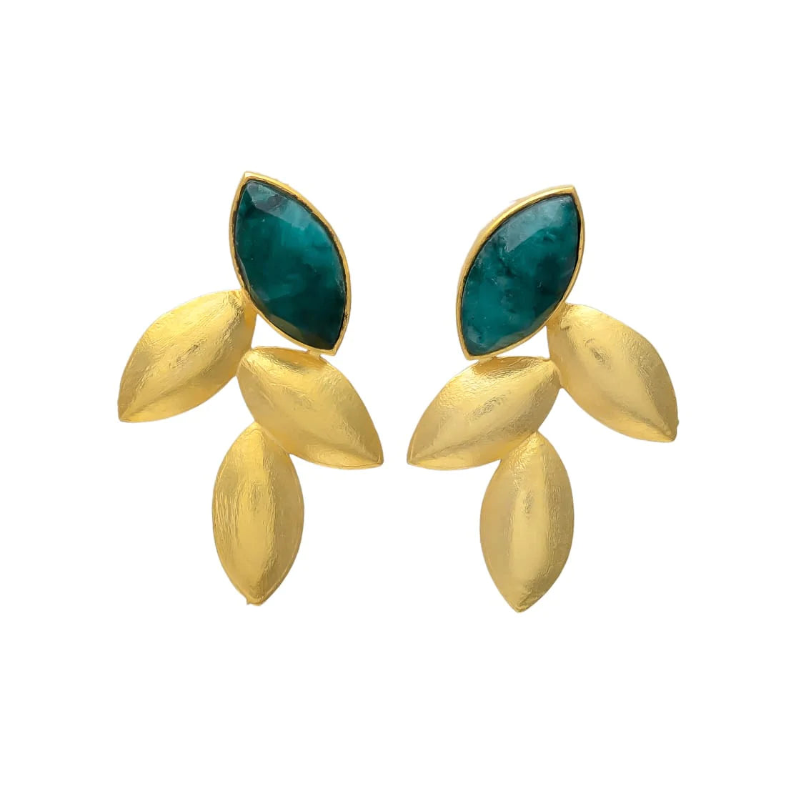 MARIETA, ARETES CON PIEDRAS NATURALES